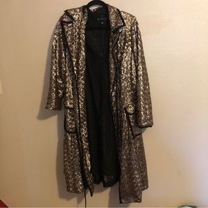 Eloquii sequin trench